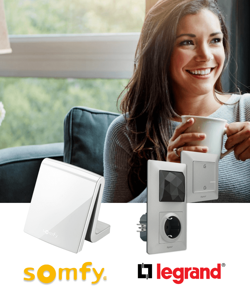 Legrand App Home + Control és Somfy TaHoma – Cosy Home Days